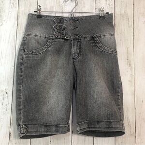 Crocker Jeans Cuffed Denim Shorts 44 (28)